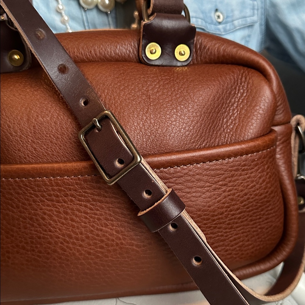 Go Forth Goods small Hoffman deluxe saddle crossbody bag NEW - Picture 6 of 16